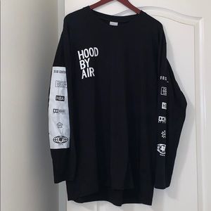 Hood By Air long sleeve shirt— perfect condition